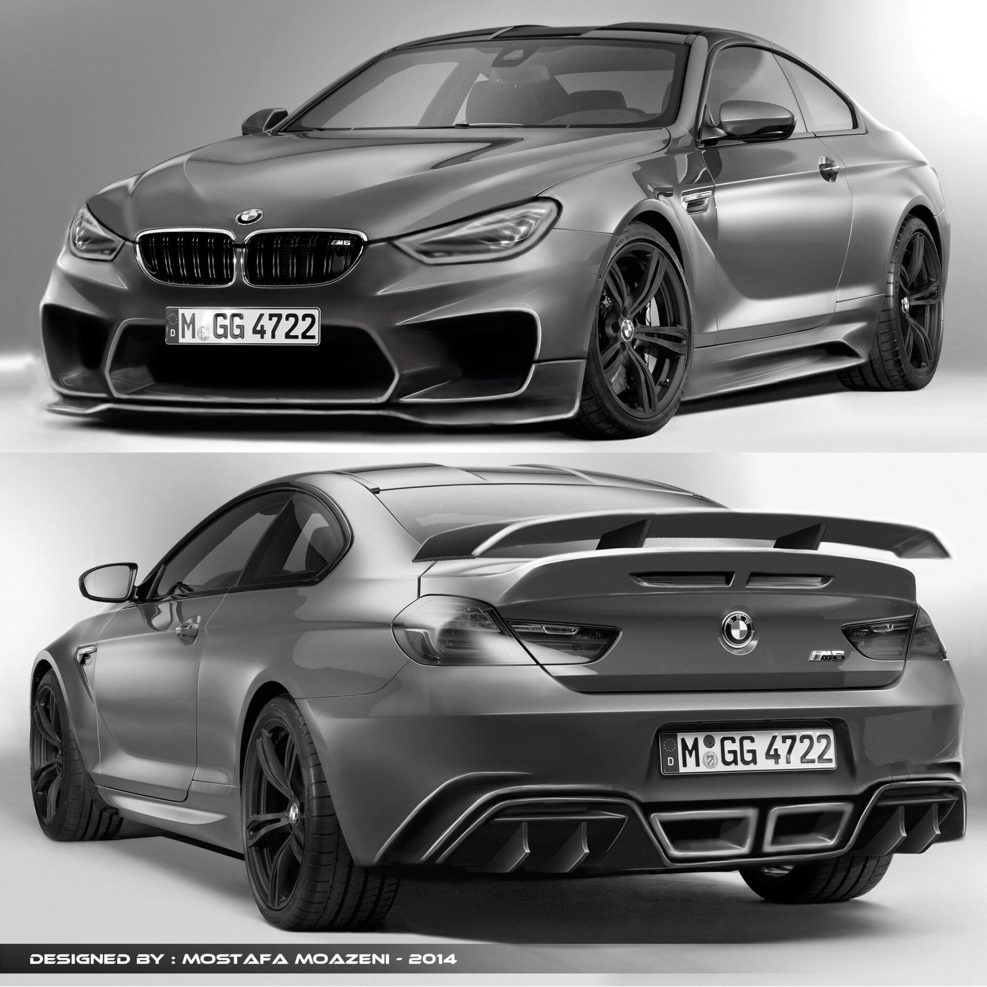 Mostafa Moazeni Design - BMW M6 2014 Full body kit