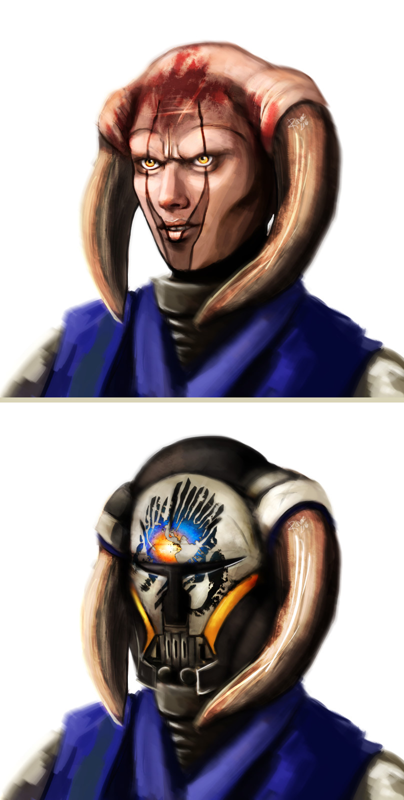 >Artstation Swtor Fanart Mandalorian Oc Berta Beitler Dorch