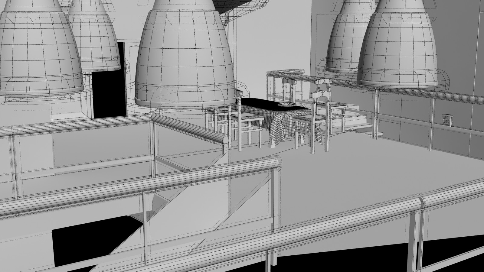 Second Floor Technical Render