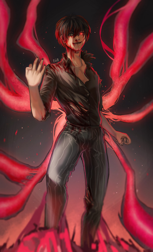Black Reaper Kaneki Wallpaper Wallpaper Galaxy Kaneki kakuja mode  tokyo ghoul:re 74  by sapphire22crown on deviantart. black reaper kaneki wallpaper