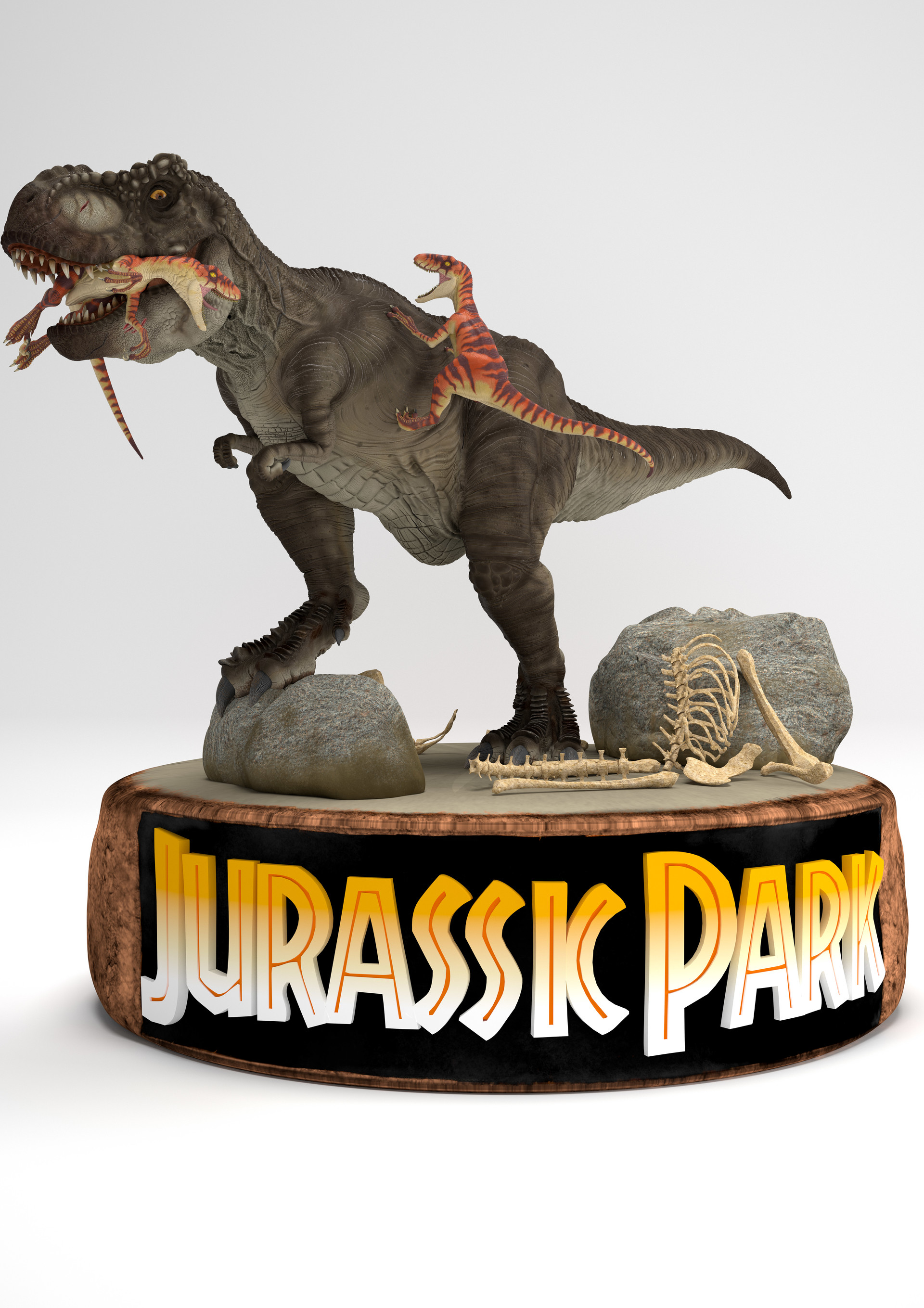 Velociraptor Jurassic Park 3 Eating