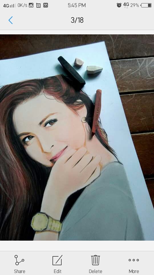 Artstation Marian Rivera Portrait Nikoru Kurisu