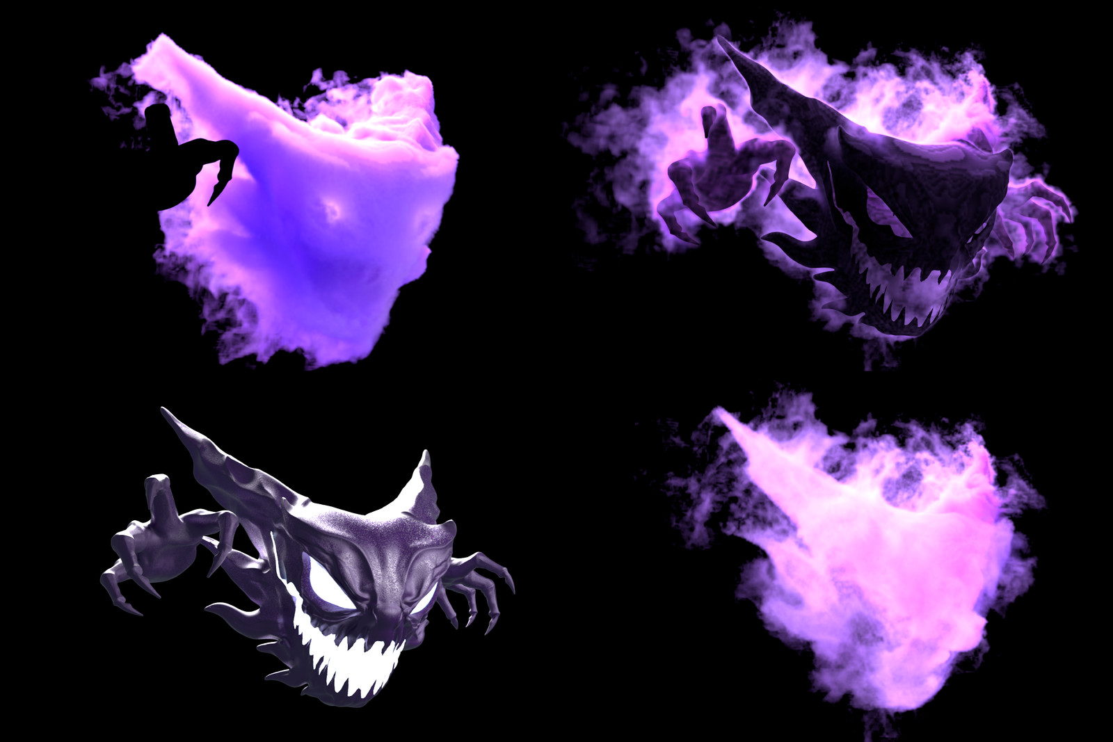 Final smoke sims rendered