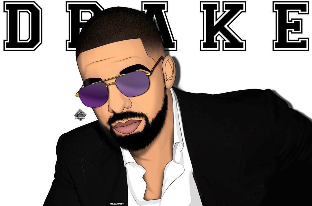 F Cartoon Drake