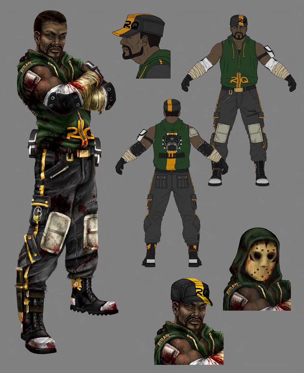 Louice Adler Character Concepts For Killing Floor 2