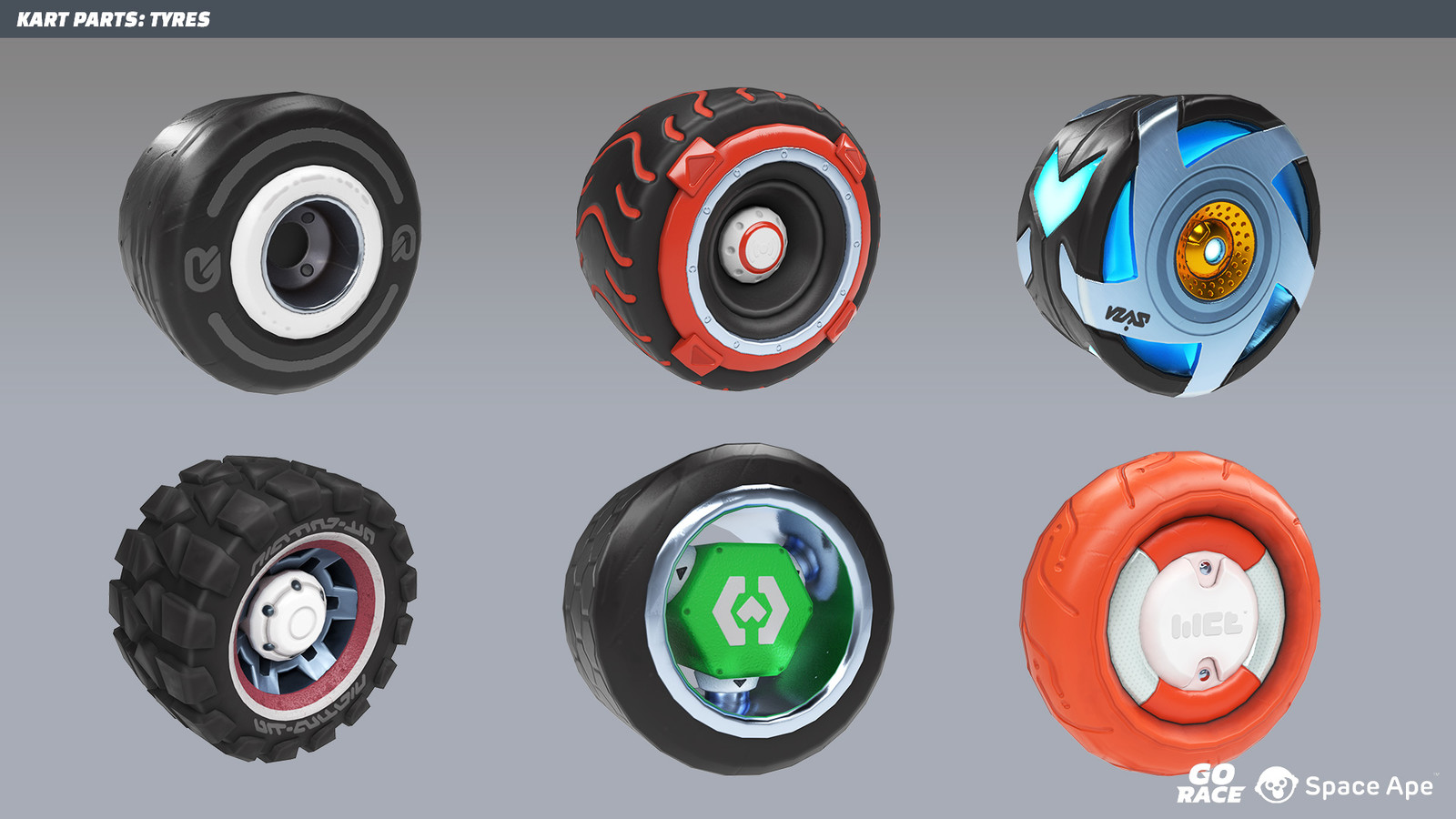 3D assets modelled by Glen Fox