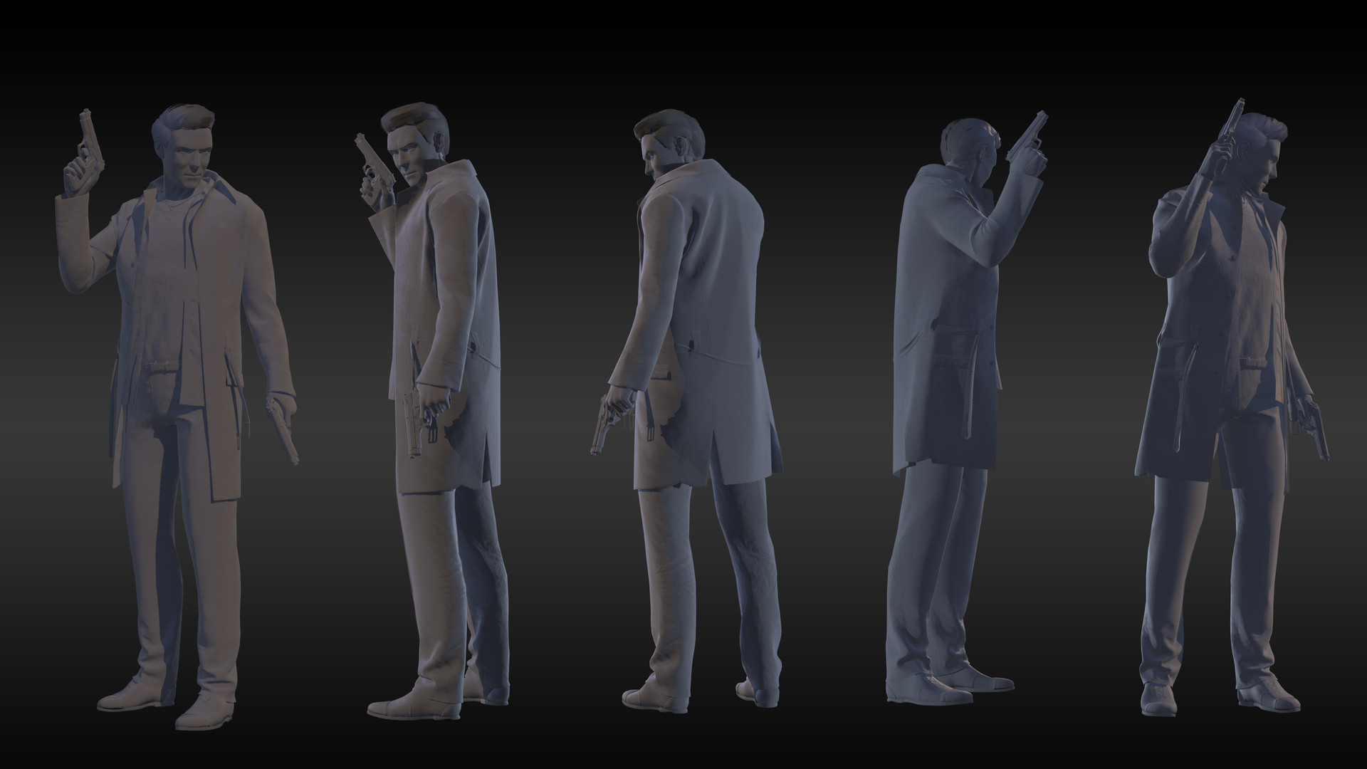 3D model (stl) Max Payne 2 The Fall of Max Payne 4