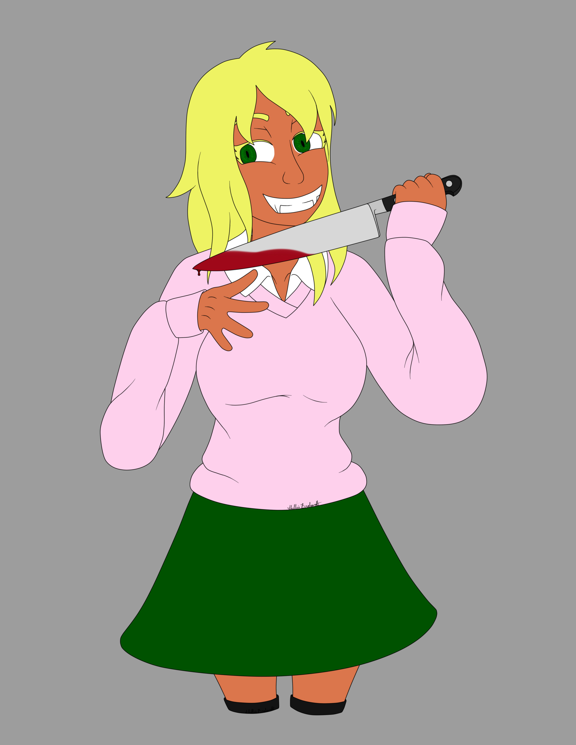 ArtStation Playing With Knives