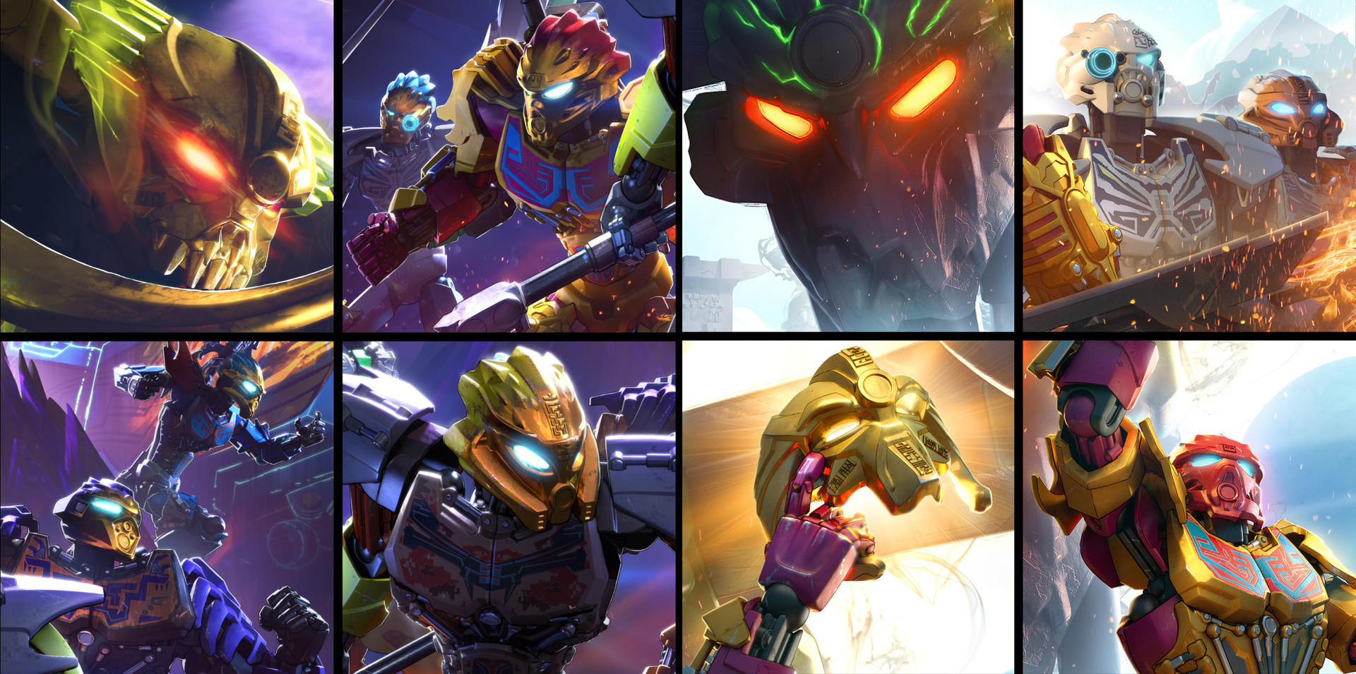 Artstation Bionicle Journey To One Volta Studio