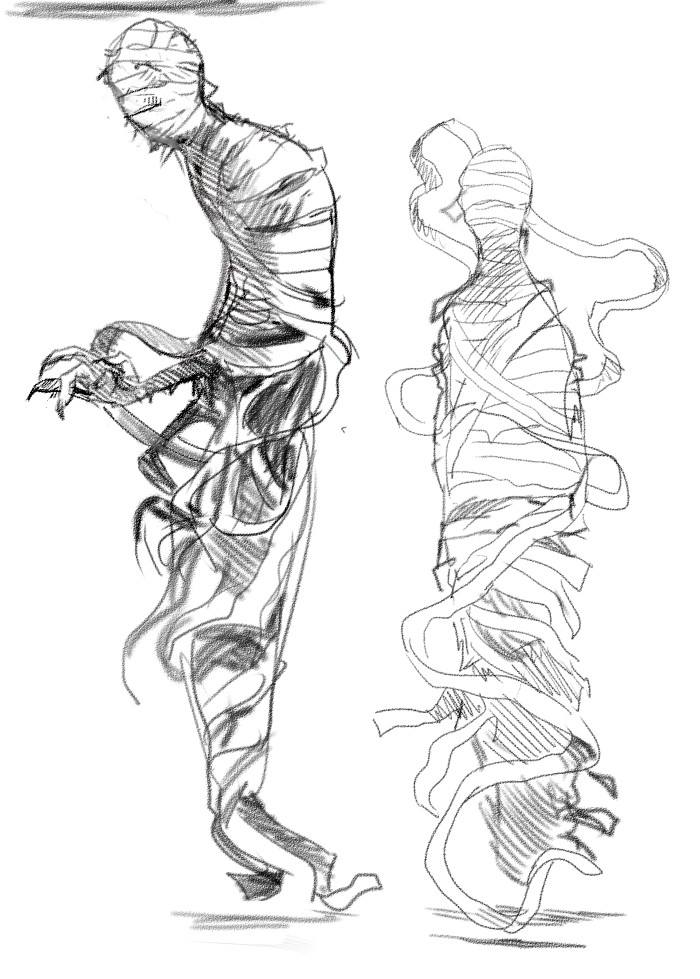 My interpretation of Dementors from "The Prisoner of Azkaban"
