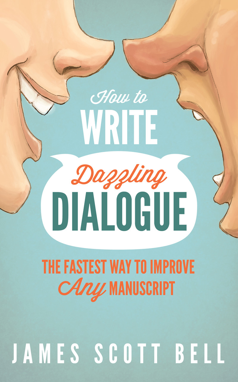 Book Cover Design: "How to Write Dazzling Dialogue" by James Bell