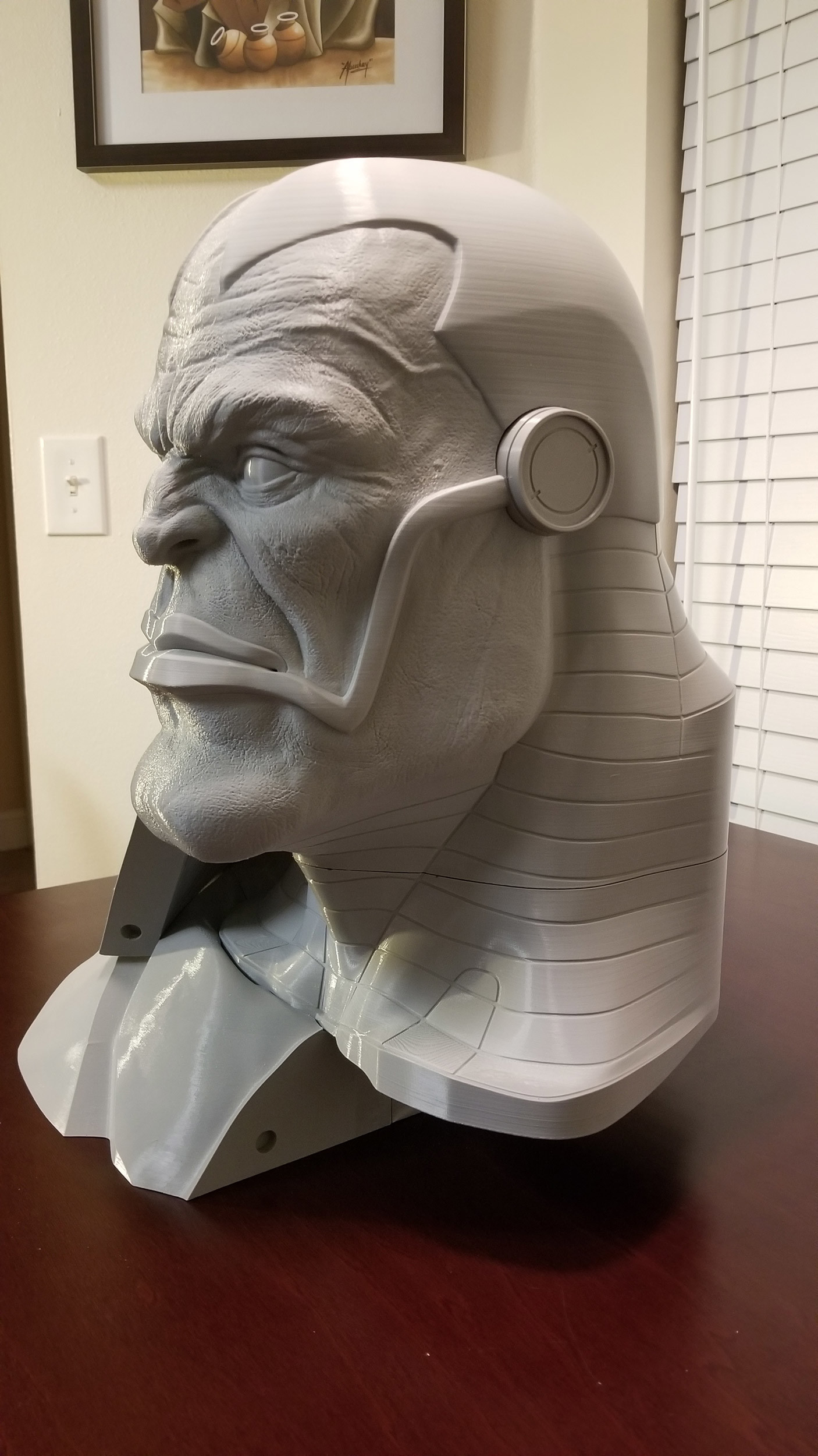 Artstation Apocalypse Life Size 3d Printed Bust Jl Mussi