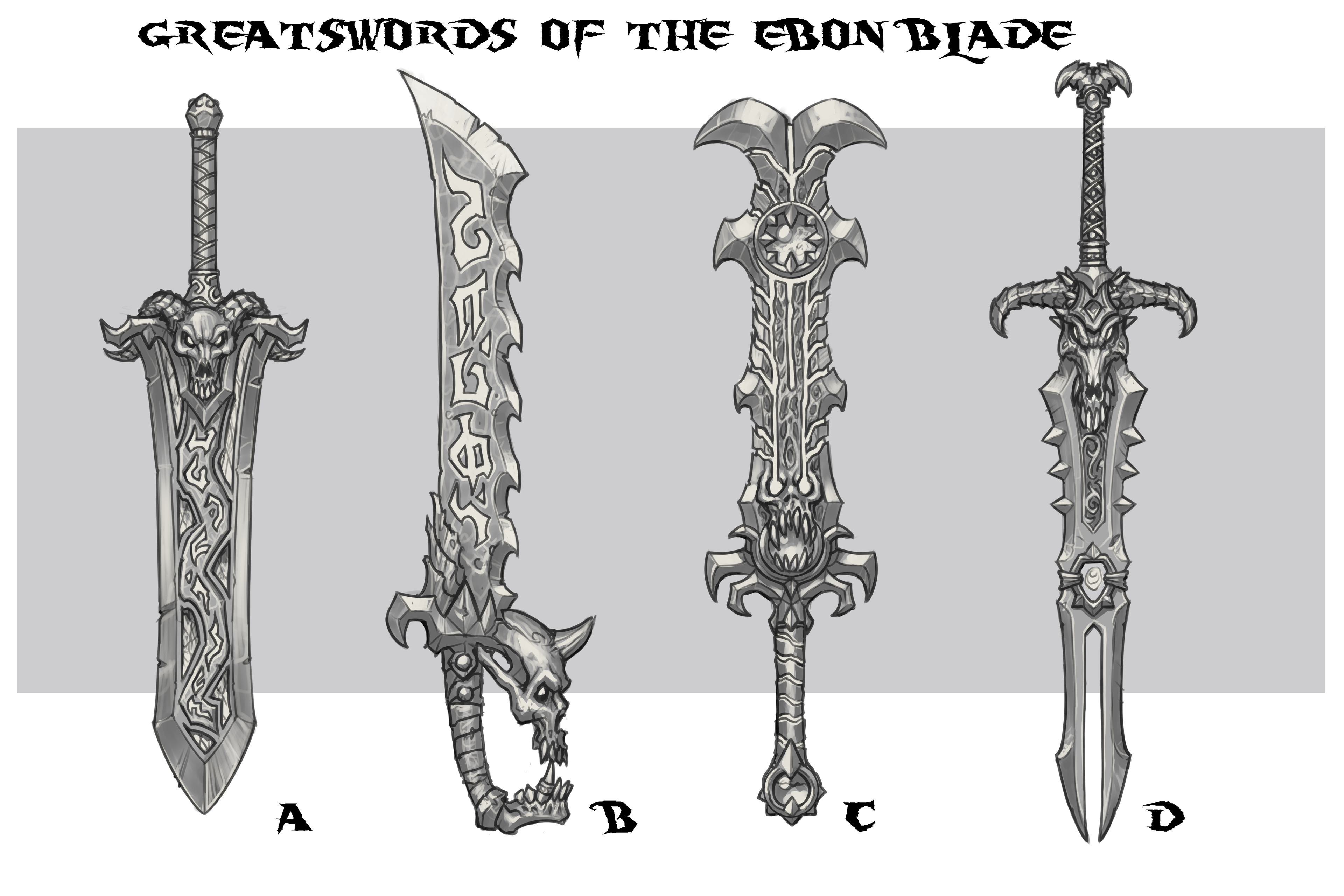 Two-handed sword concepts