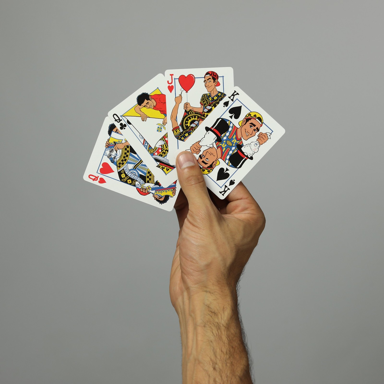 Zach King Playing Card Deck - A Few Face Cards