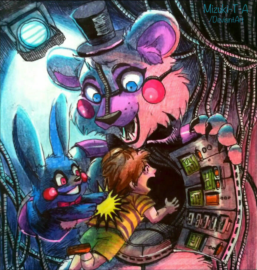 Artstation Funtime Freddy Fnaf Sl Fanart Mizuki T A