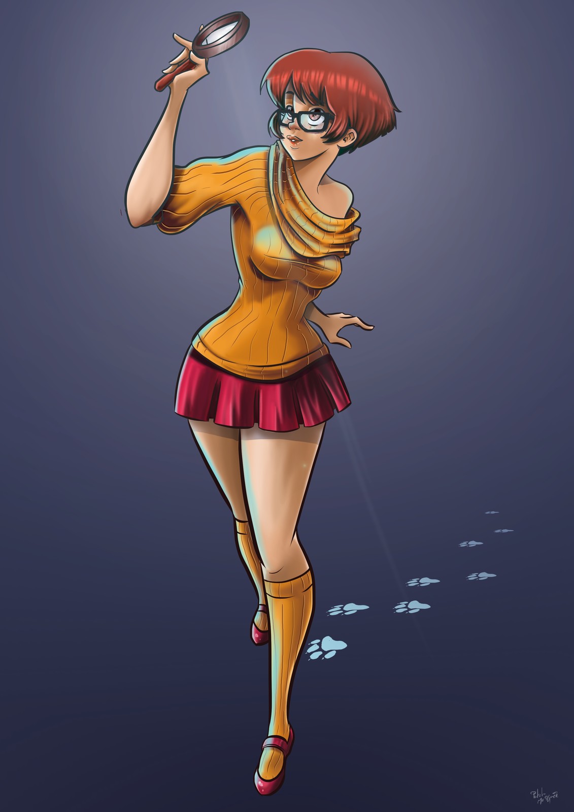 Velma Scooby doo.