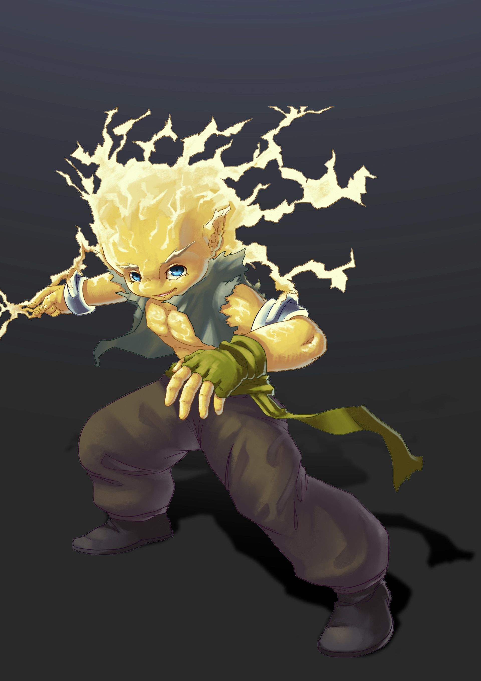 ArtStation Electric head