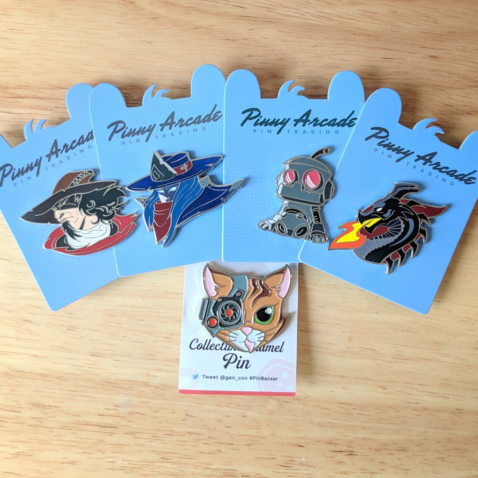 Enamel Pins for Dire Wolf Digital