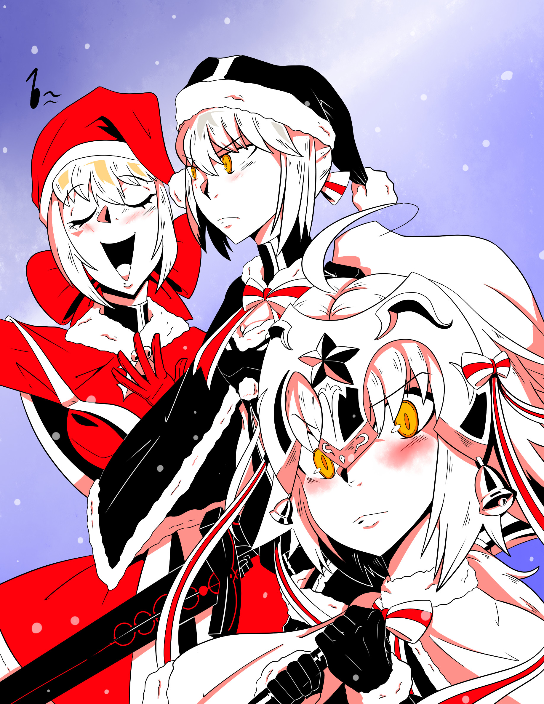 ArtStation Christmas in FGO