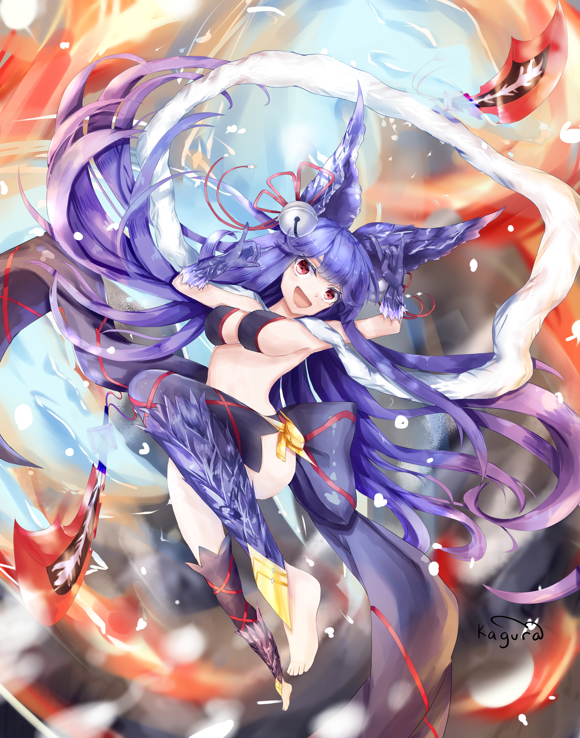 Artstation Yuel Granblue Fantasy Kagura