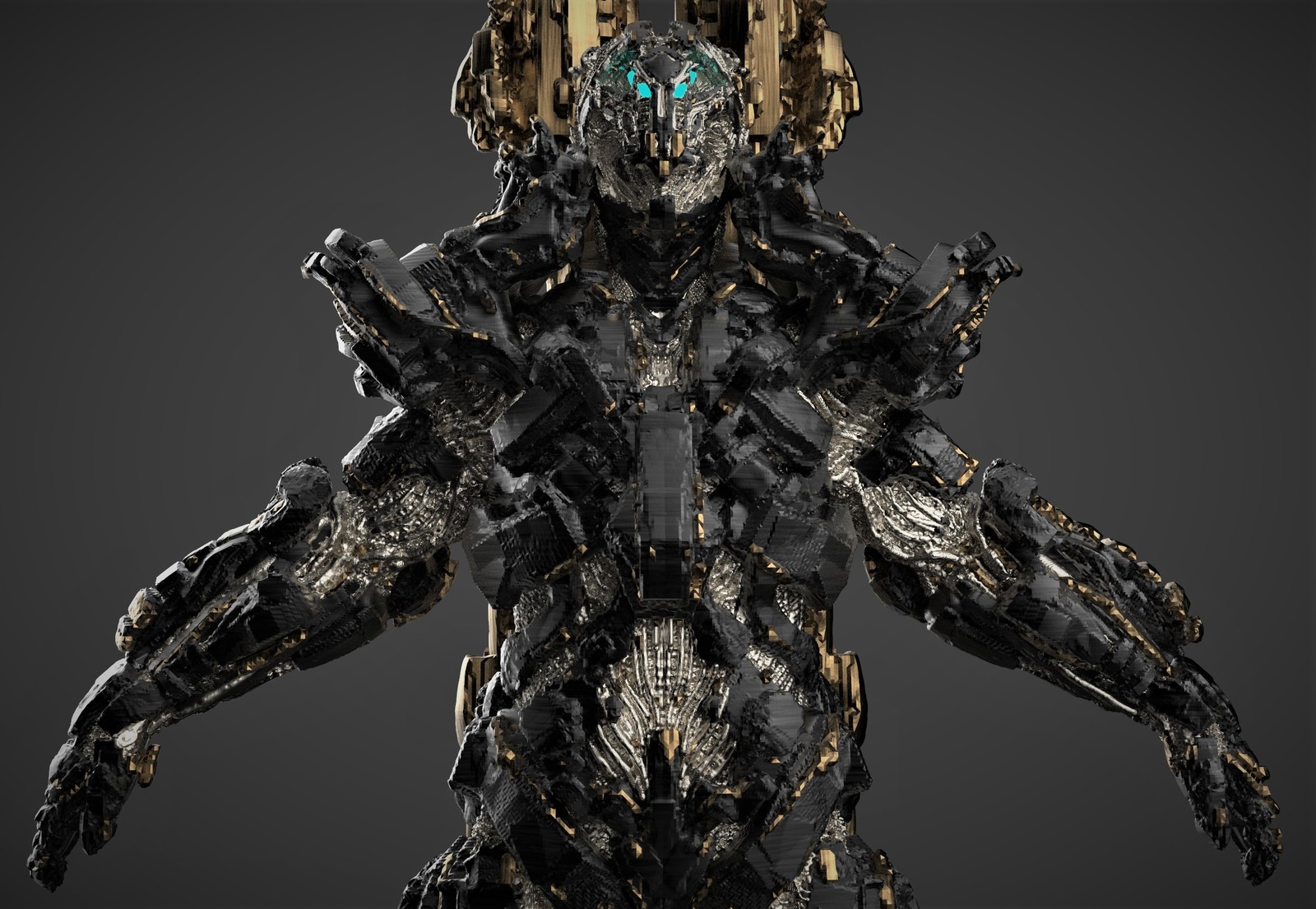 Robot Concept Sketch /3D Coat