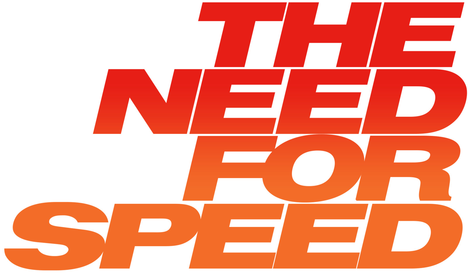 The Need for Speed - Logotype (Original)