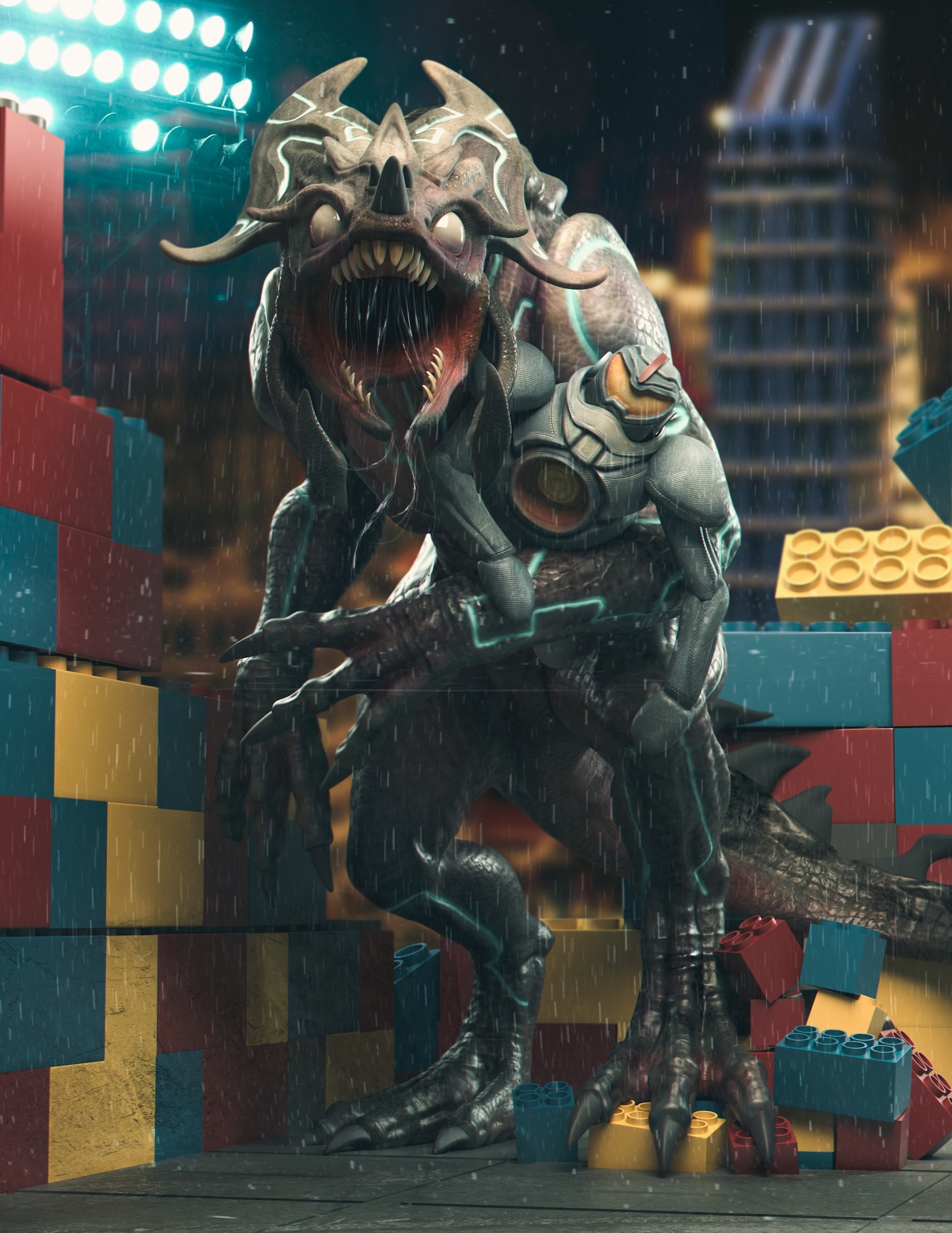 Artstation Baby Kaiju Limkuk