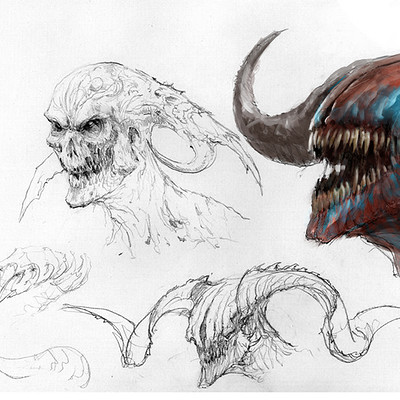 Antonio j manzanedo demon sketches mazanedo2