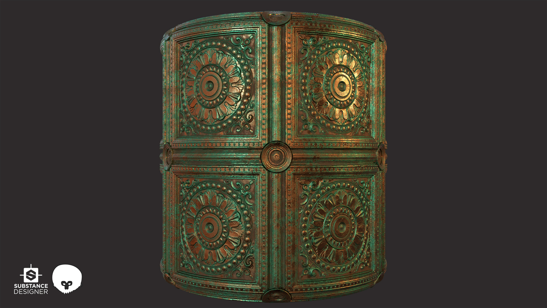 Andrew Scott Bronze Ceiling Tile