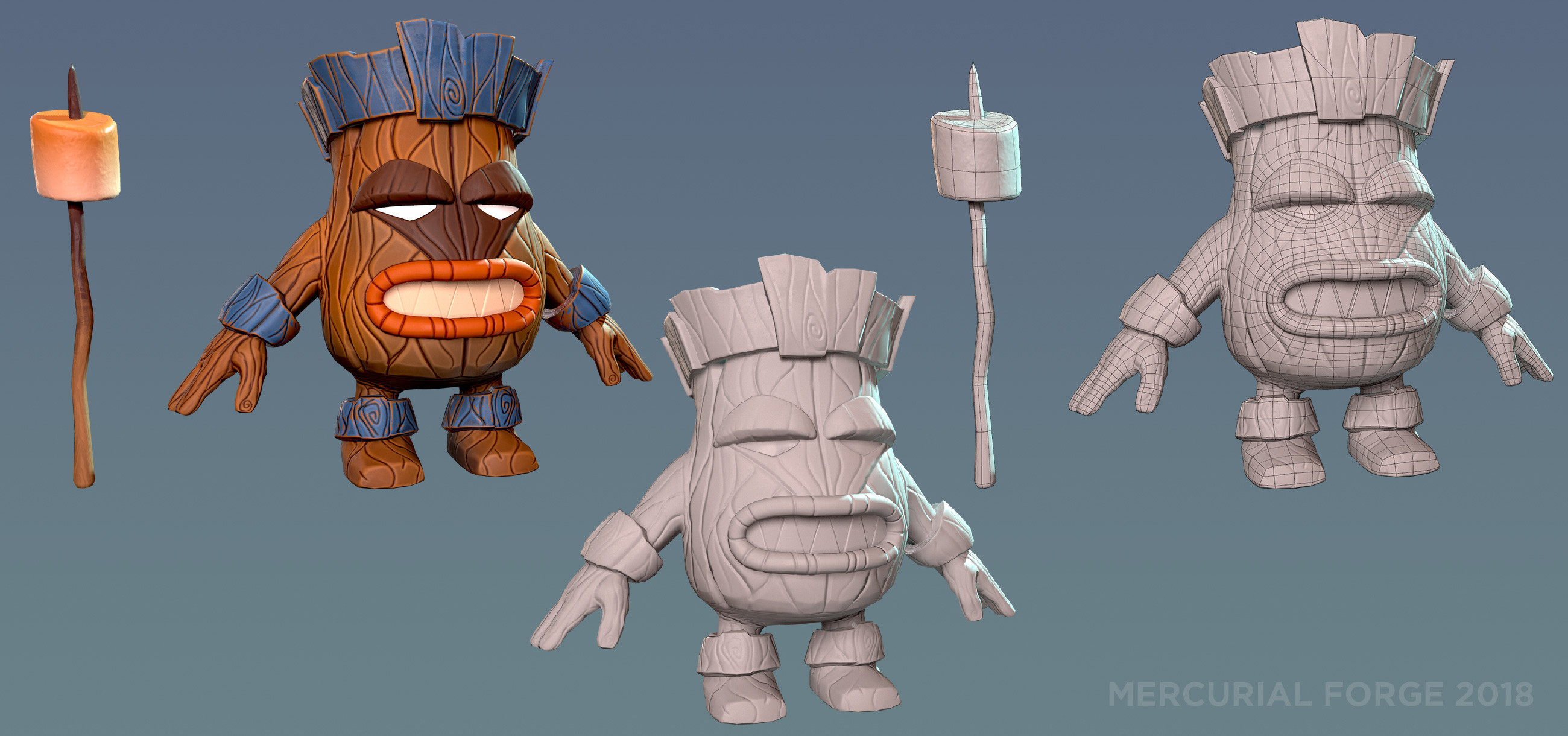 Mercurial 3D Character Artist Spyro Reignited Trilogy Large Idol