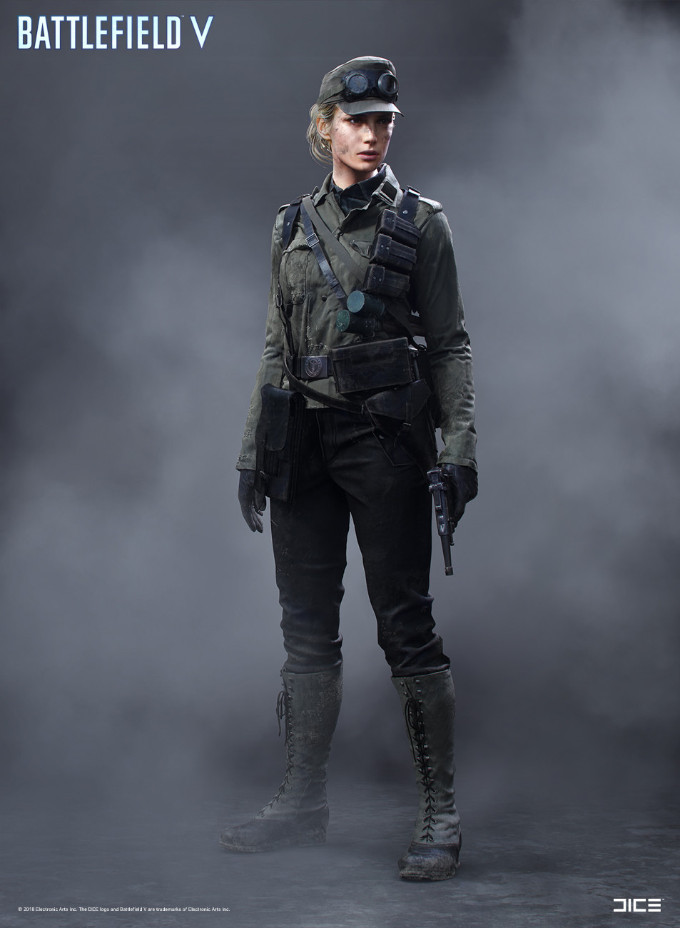"Battlefield V" - Axis Medic, MP Soldier - Concept Art