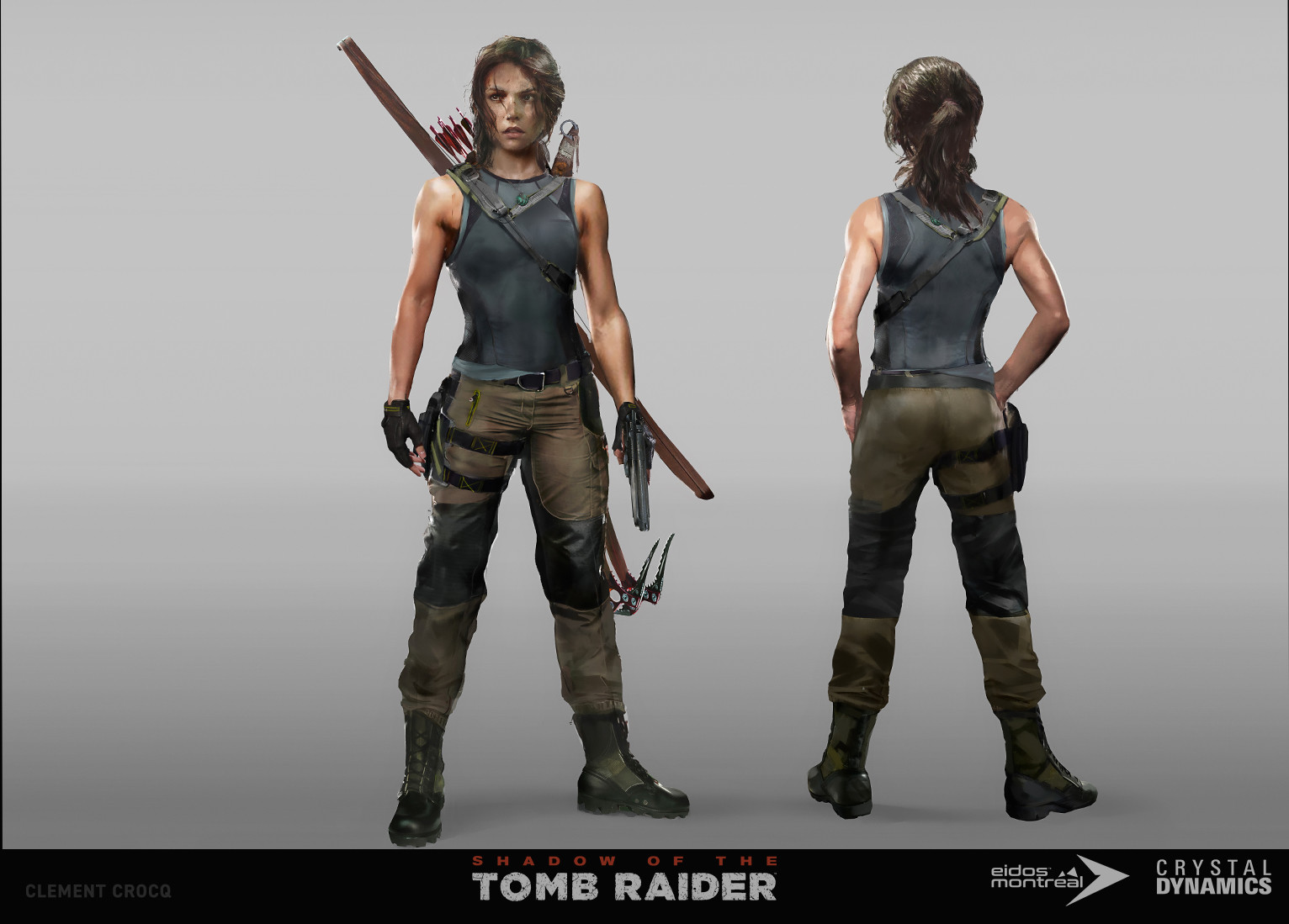 Artstation Shadow Of The Tomb Raider Lara Crocq Clement