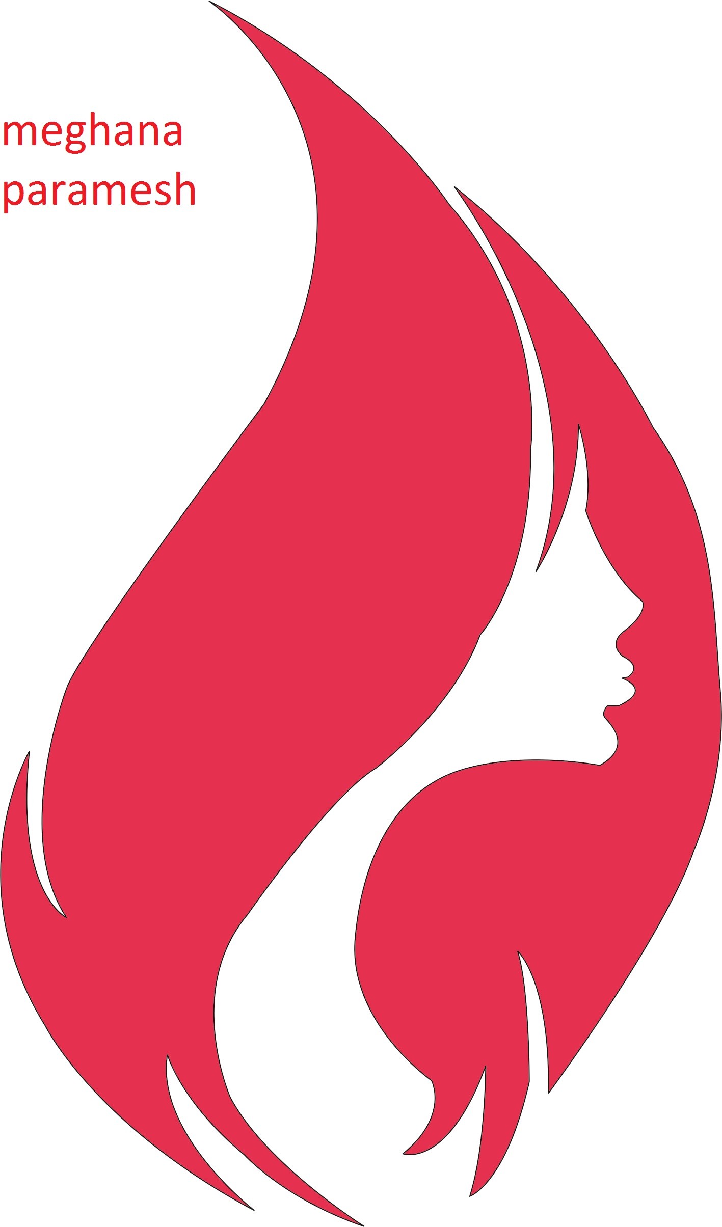 Artstation Girl Logo Meghana Paramesh