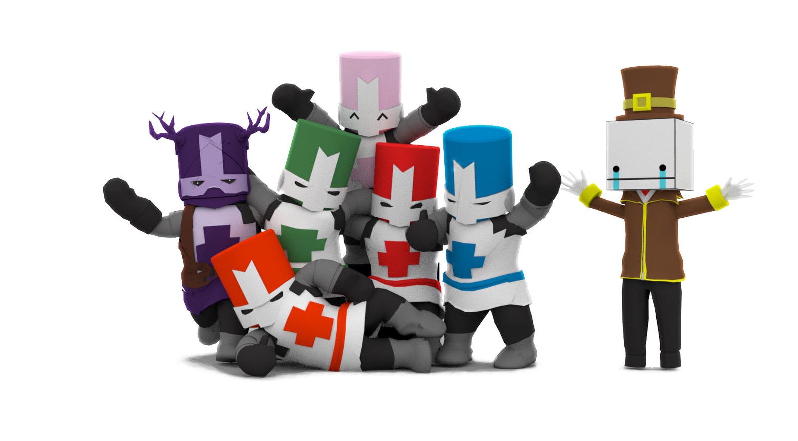 Castle Crashers In 3D.