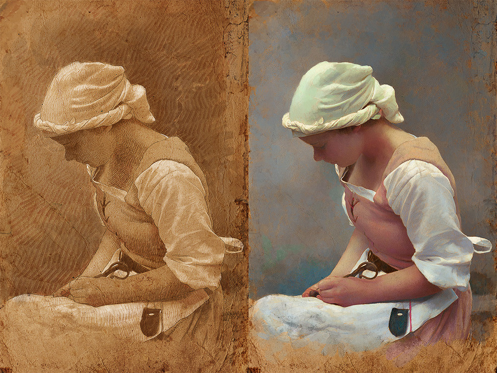 Painting Exercise, WIP.