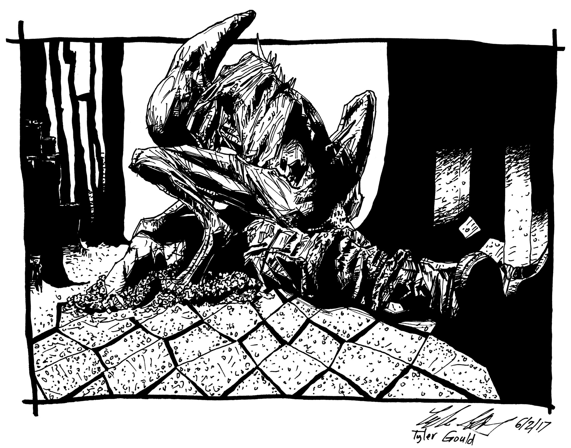 Tyler Gould Alien Covenant Fan Art