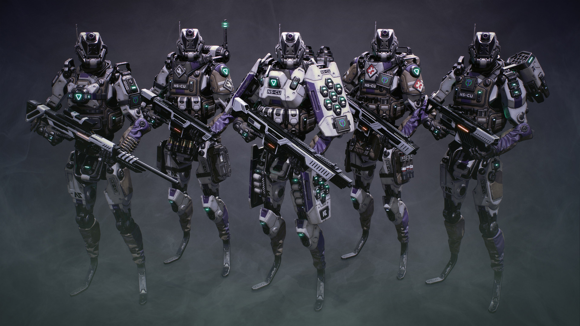 Artstation Planetside 2 Nanite Systems Combat Unit Black Ops Ranulf Busby Doku