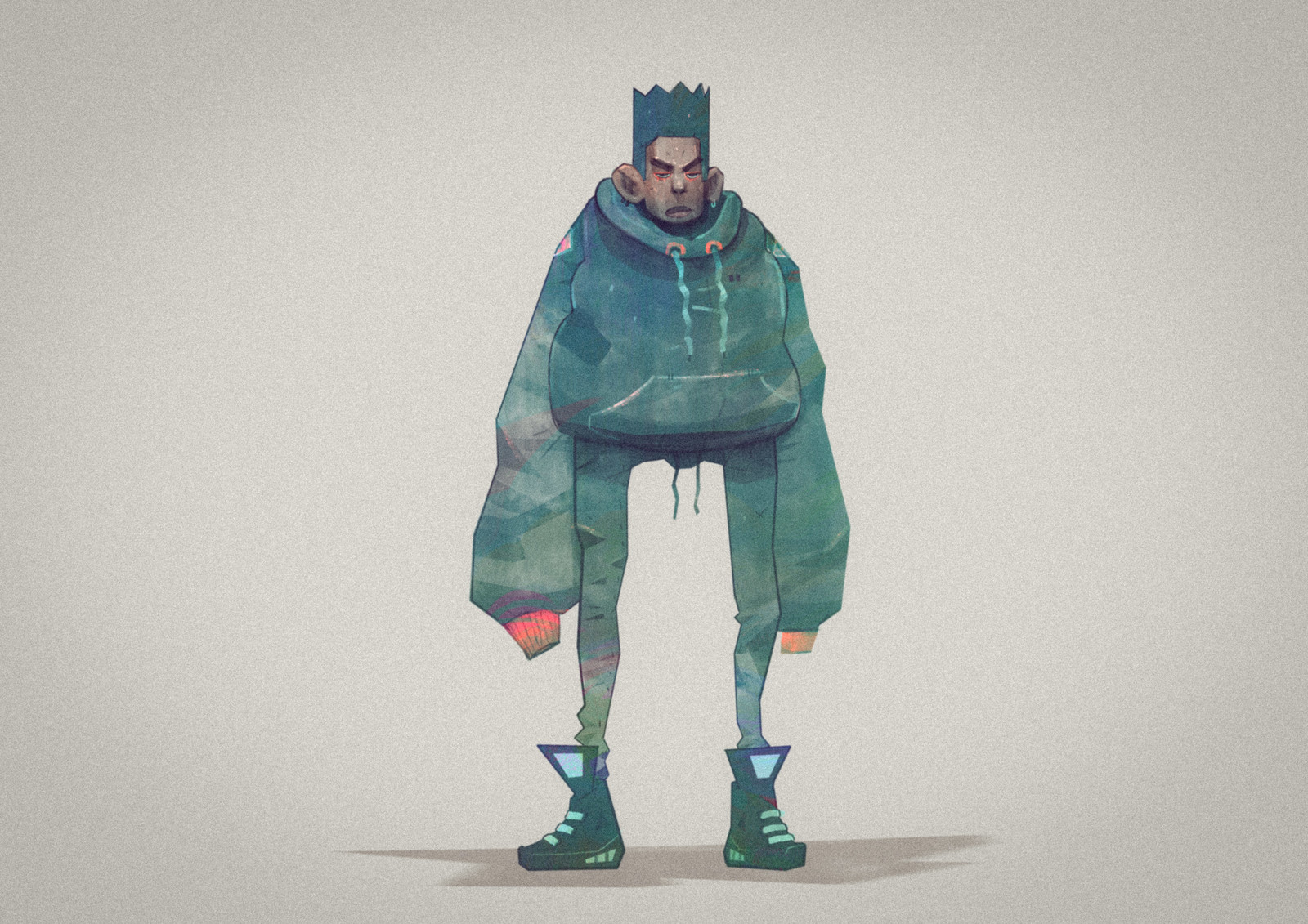 Nasty street boy
