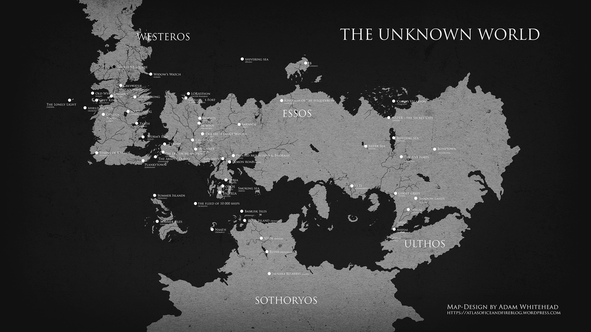 Как выглядит карта игры престолов ArtStation - As Big As Hounds! - Game of Thrones Spinoff UNSEEN WESTEROS
