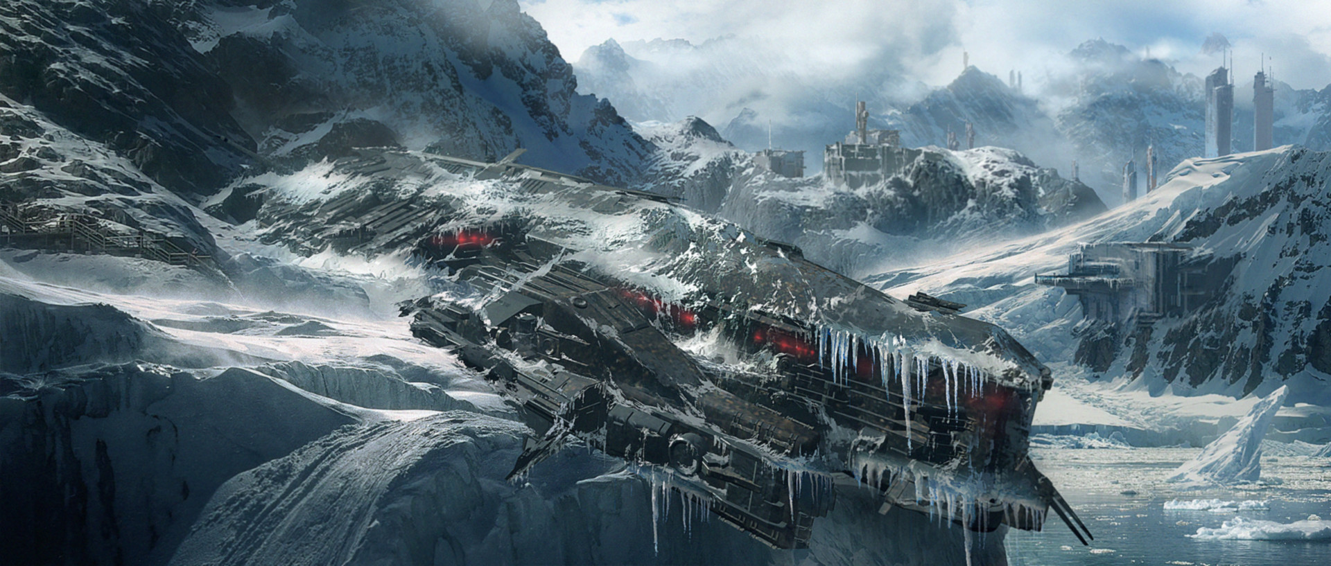 ArtStation - Crisis under ice and snow