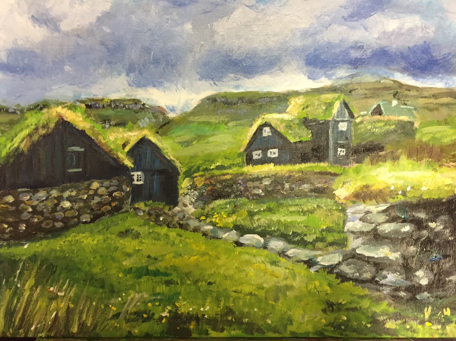 Artstation Faroe Islands Elizabeth Hentze