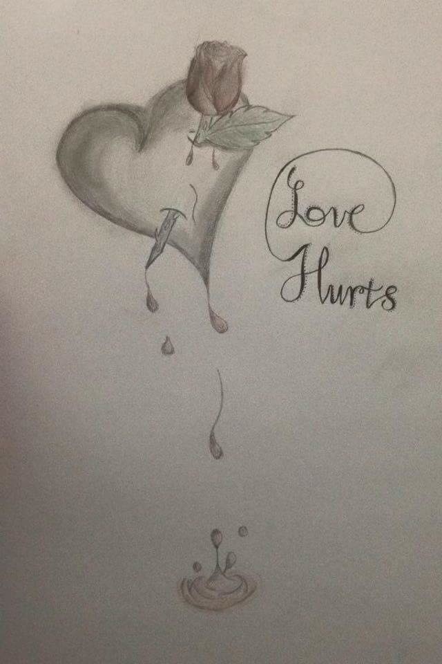 Love hurts sometimes : r/drawing