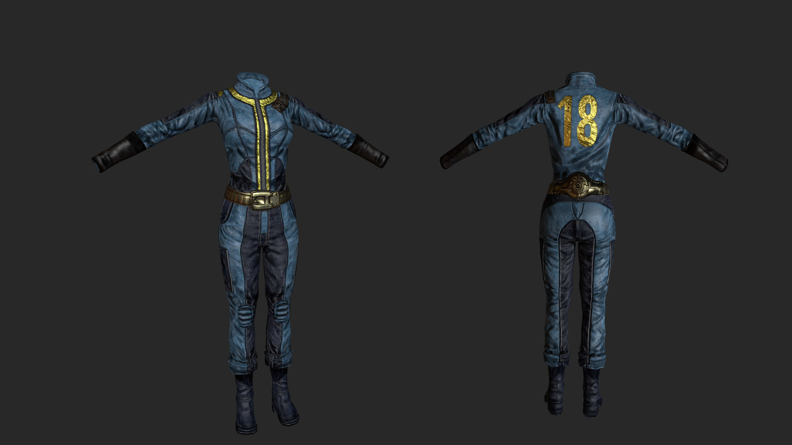 Artstation Vault 18 Jumpsuit And Other Armor Brandan Lee
