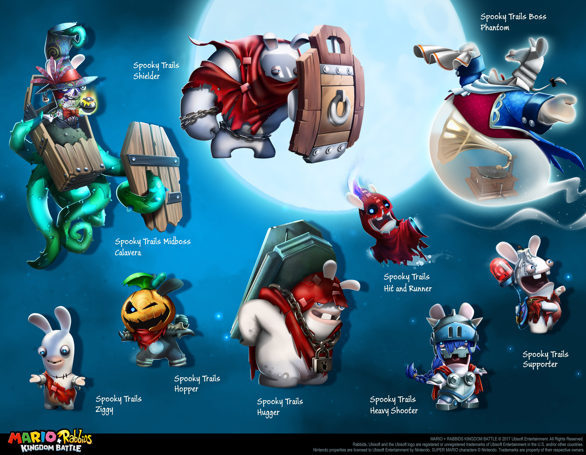 Artstation Mario Rabbids Kingdom Battle The Enemies Claudia Tuci