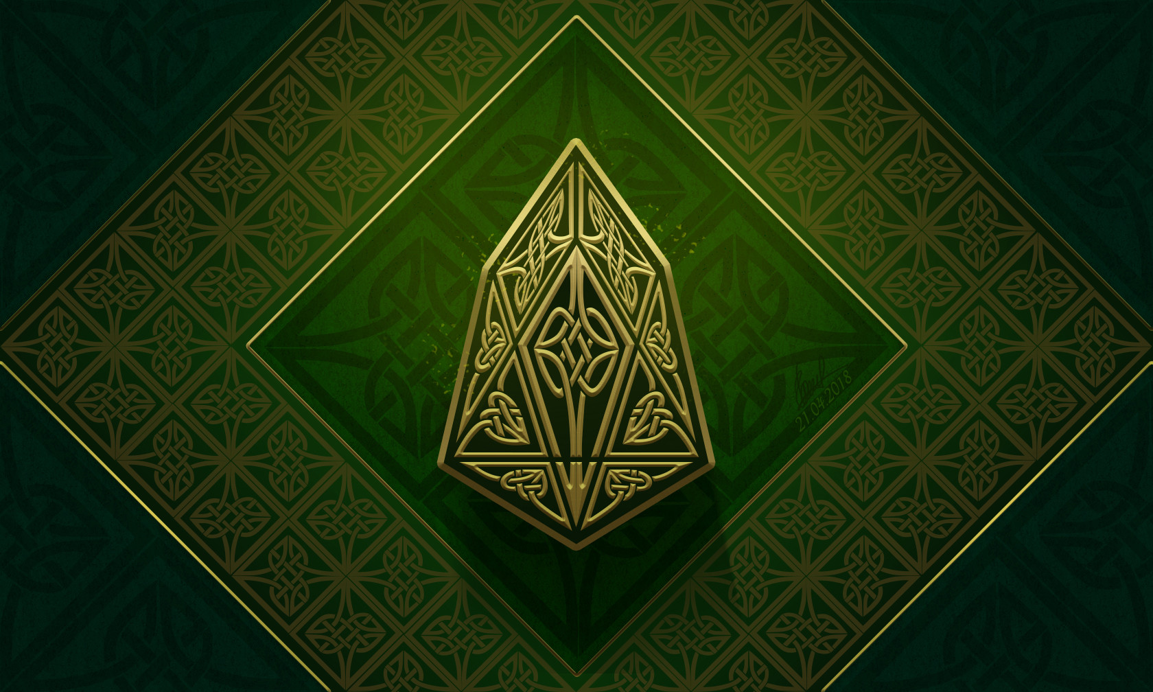 Celtic Knot [EOS Edition] ^.^ Crypto Logo Art Challenge - Entry ^.^