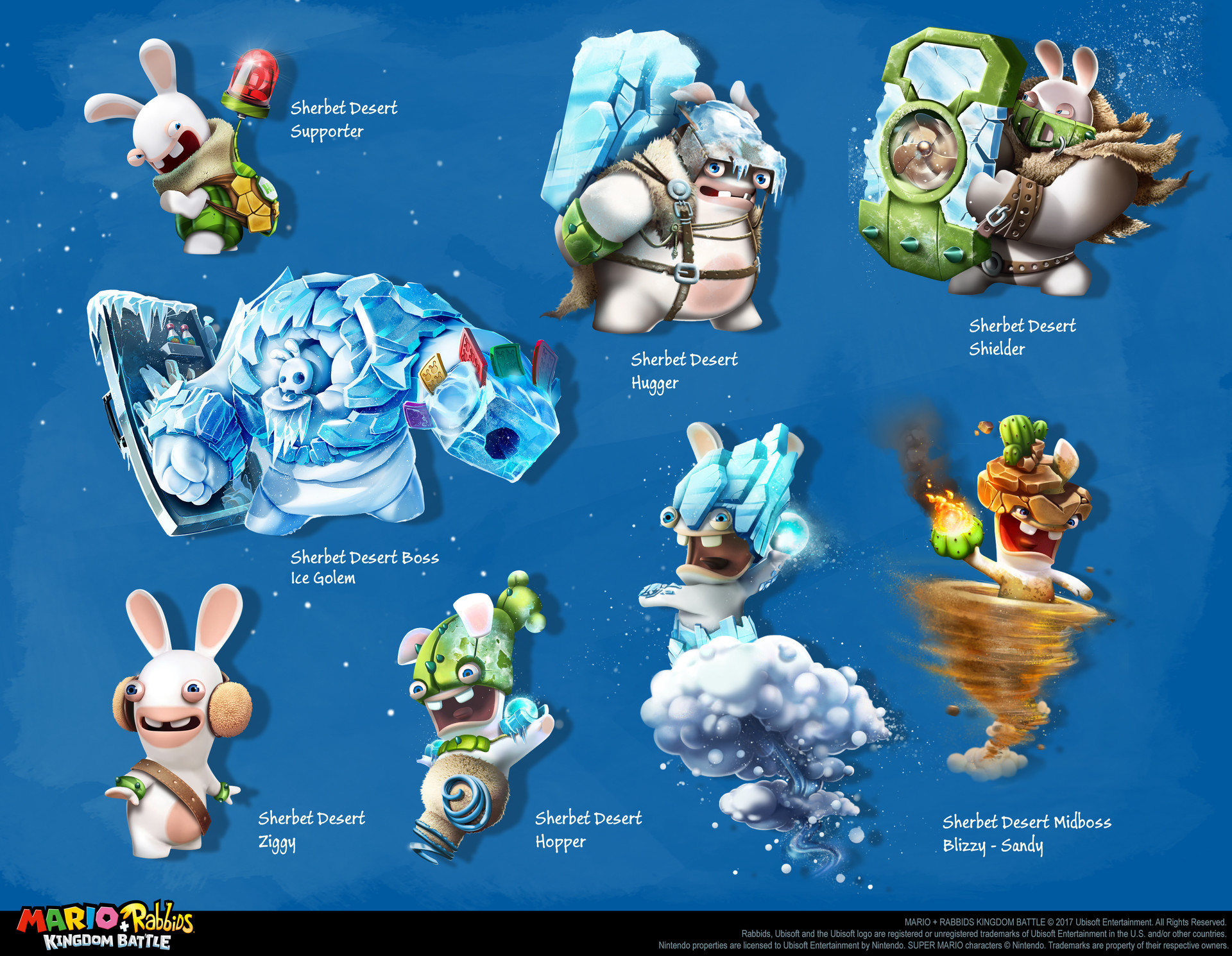Artstation Mario Rabbids Kingdom Battle The Enemies Claudia Tuci