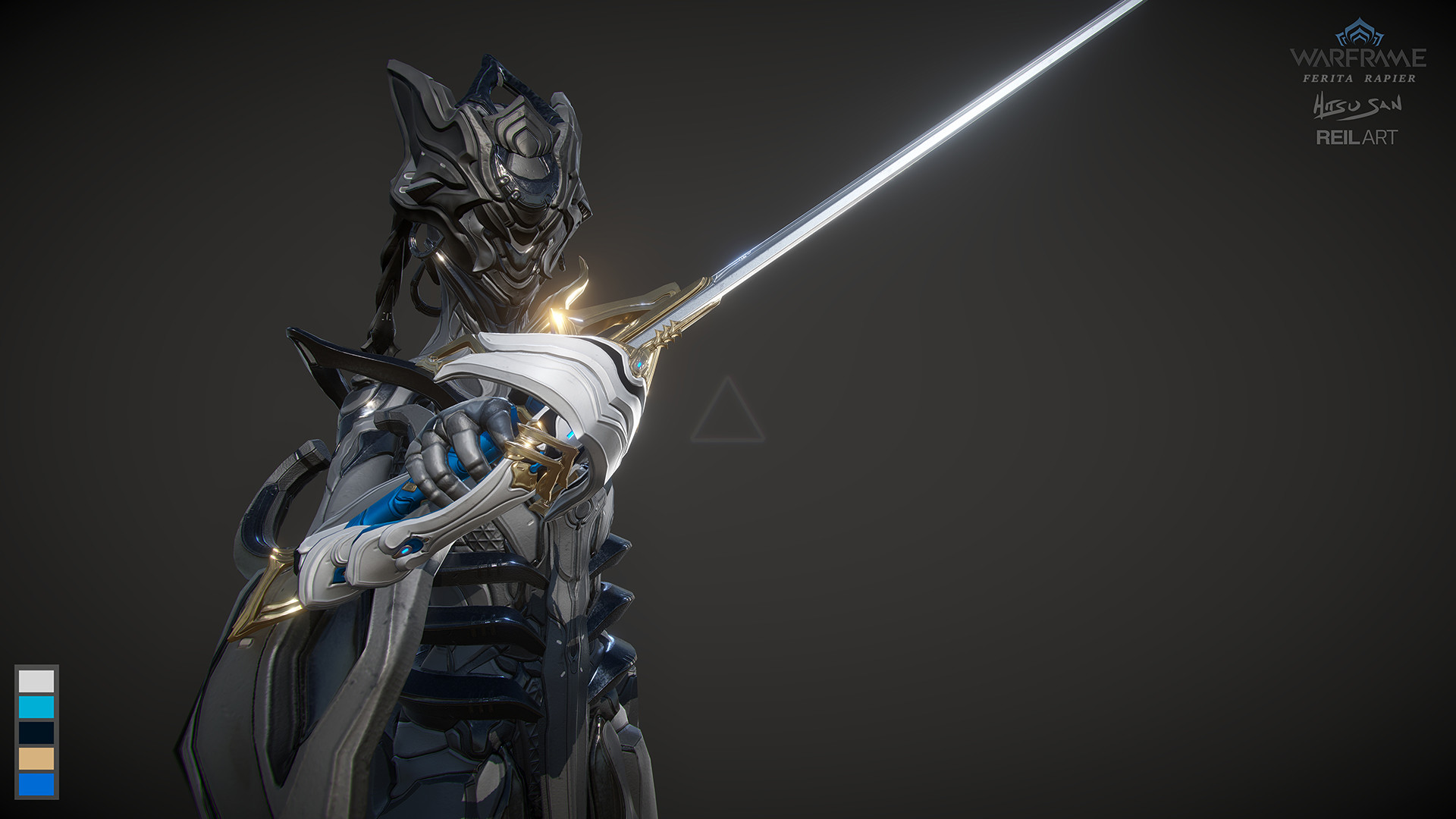 Alessandro Sarritzu - Warframe - Rapier Ferita