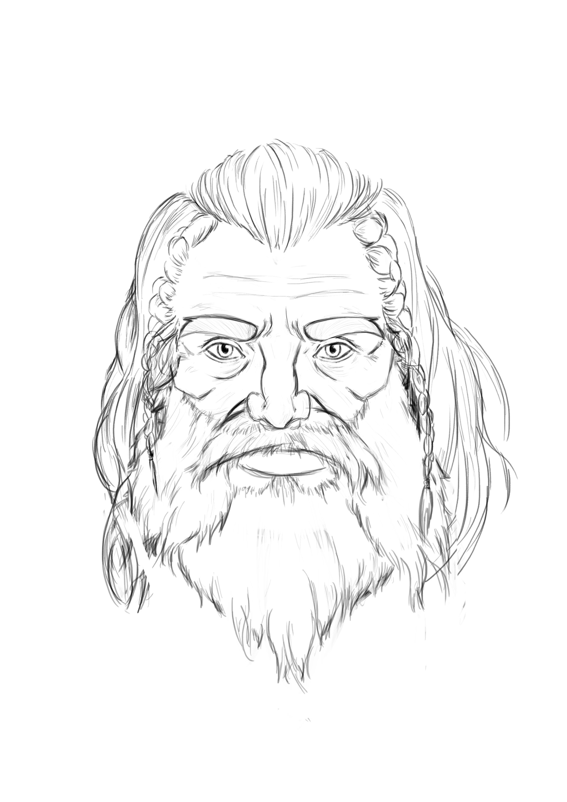 Artstation - Dwarf Face