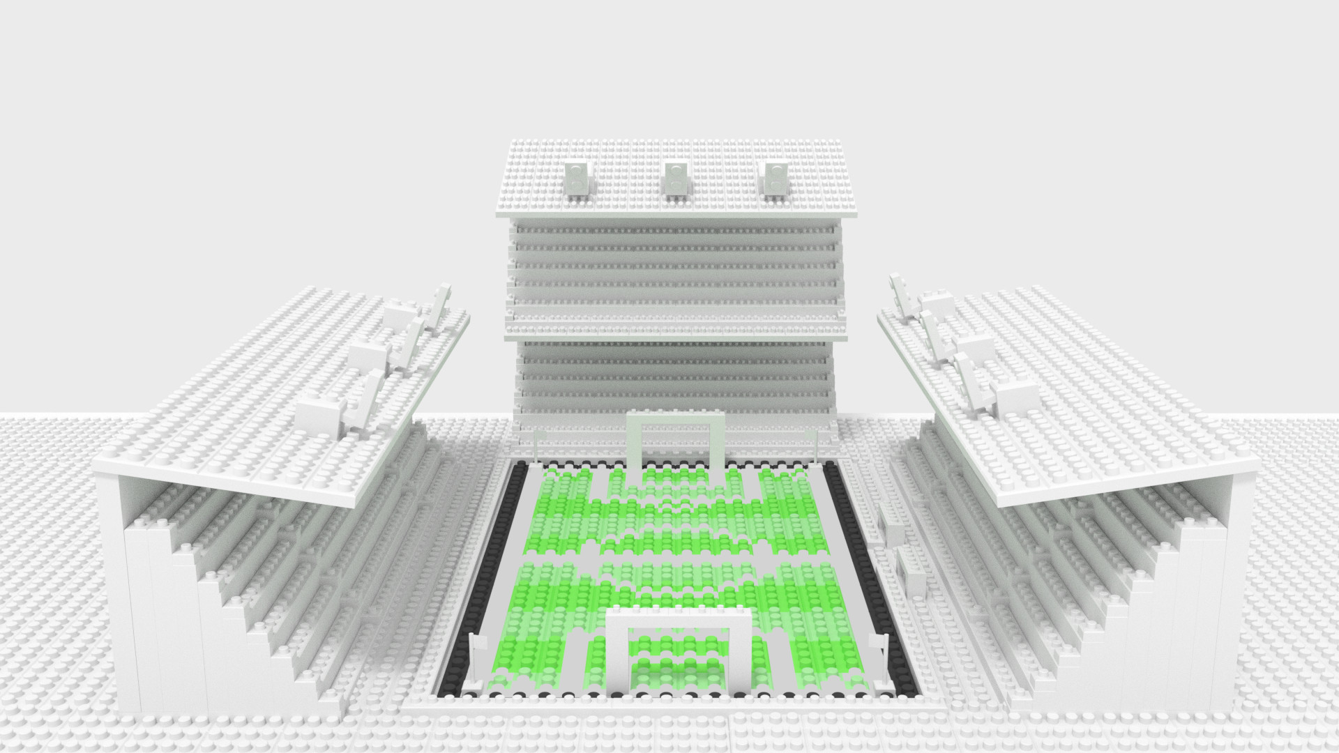 eduardo dominguez - LEGO football stadium