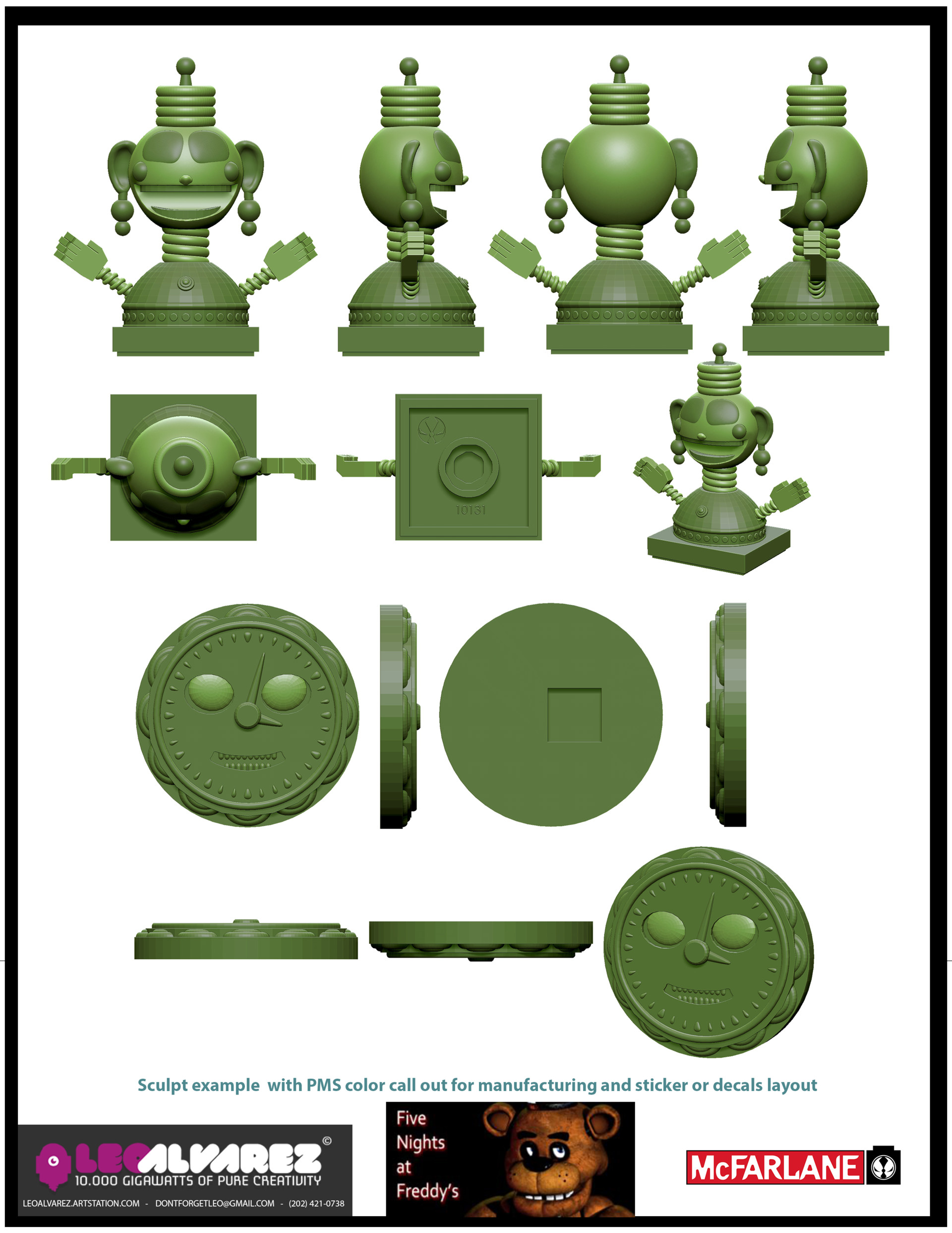 Leonel Alvarez - Control Module Five Nights at Freddy